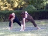 Baddha Uru Parvsakonasana